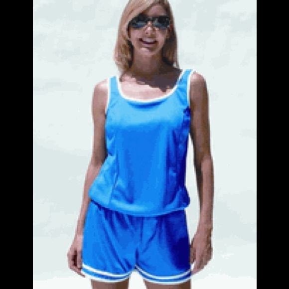 T.H.E. swimwear Other - 26w blue tuffy polyester 2 piece swimsuit